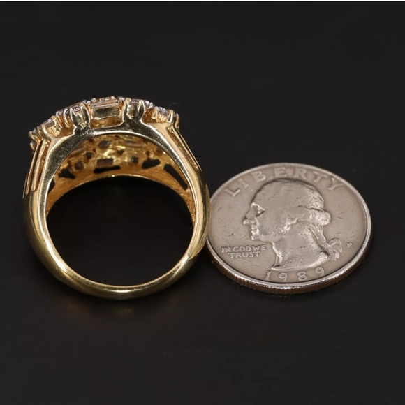 DAVID SIGAL Cocktail Ring - Picture 4 of 4